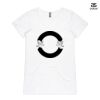 ASColour Ladies 'Bevel' V-Neck Tshirt Thumbnail