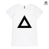 ASColour Ladies 'Bevel' V-Neck Tshirt Thumbnail