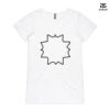 ASColour Ladies 'Bevel' V-Neck Tshirt Thumbnail