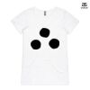 ASColour Ladies 'Bevel' V-Neck Tshirt Thumbnail