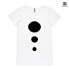 ASColour Ladies 'Bevel' V-Neck Tshirt Thumbnail