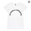 ASColour Ladies 'Bevel' V-Neck Tshirt Thumbnail