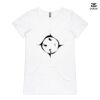 ASColour Ladies 'Bevel' V-Neck Tshirt Thumbnail