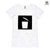 ASColour Ladies 'Bevel' V-Neck Tshirt Thumbnail