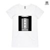 ASColour Ladies 'Bevel' V-Neck Tshirt Thumbnail