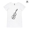 ASColour Ladies 'Bevel' V-Neck Tshirt Thumbnail