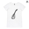 ASColour Ladies 'Bevel' V-Neck Tshirt Thumbnail