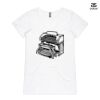 ASColour Ladies 'Bevel' V-Neck Tshirt Thumbnail