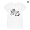 ASColour Ladies 'Bevel' V-Neck Tshirt Thumbnail