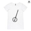 ASColour Ladies 'Bevel' V-Neck Tshirt Thumbnail