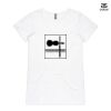 ASColour Ladies 'Bevel' V-Neck Tshirt Thumbnail