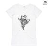ASColour Ladies 'Bevel' V-Neck Tshirt Thumbnail