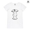 ASColour Ladies 'Bevel' V-Neck Tshirt Thumbnail