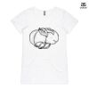 ASColour Ladies 'Bevel' V-Neck Tshirt Thumbnail