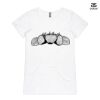 ASColour Ladies 'Bevel' V-Neck Tshirt Thumbnail
