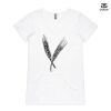 ASColour Ladies 'Bevel' V-Neck Tshirt Thumbnail