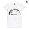 ASColour Ladies 'Bevel' V-Neck Tshirt Thumbnail