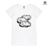 ASColour Ladies 'Bevel' V-Neck Tshirt Thumbnail
