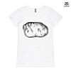 ASColour Ladies 'Bevel' V-Neck Tshirt Thumbnail