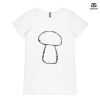 ASColour Ladies 'Bevel' V-Neck Tshirt Thumbnail