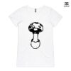 ASColour Ladies 'Bevel' V-Neck Tshirt Thumbnail