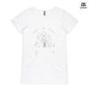 ASColour Ladies 'Bevel' V-Neck Tshirt Thumbnail