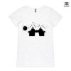 ASColour Ladies 'Bevel' V-Neck Tshirt Thumbnail