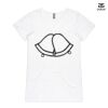 ASColour Ladies 'Bevel' V-Neck Tshirt Thumbnail