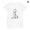ASColour Ladies 'Bevel' V-Neck Tshirt Thumbnail