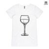 ASColour Ladies 'Bevel' V-Neck Tshirt Thumbnail