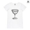 ASColour Ladies 'Bevel' V-Neck Tshirt Thumbnail