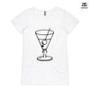 ASColour Ladies 'Bevel' V-Neck Tshirt Thumbnail