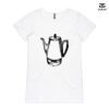 ASColour Ladies 'Bevel' V-Neck Tshirt Thumbnail