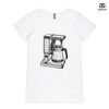 ASColour Ladies 'Bevel' V-Neck Tshirt Thumbnail