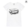 ASColour Ladies 'Bevel' V-Neck Tshirt Thumbnail