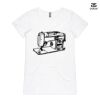 ASColour Ladies 'Bevel' V-Neck Tshirt Thumbnail