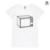 ASColour Ladies 'Bevel' V-Neck Tshirt Thumbnail