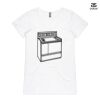 ASColour Ladies 'Bevel' V-Neck Tshirt Thumbnail