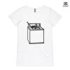 ASColour Ladies 'Bevel' V-Neck Tshirt Thumbnail