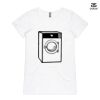 ASColour Ladies 'Bevel' V-Neck Tshirt Thumbnail