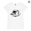 ASColour Ladies 'Bevel' V-Neck Tshirt Thumbnail