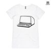 ASColour Ladies 'Bevel' V-Neck Tshirt Thumbnail