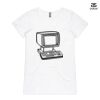 ASColour Ladies 'Bevel' V-Neck Tshirt Thumbnail
