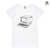 ASColour Ladies 'Bevel' V-Neck Tshirt Thumbnail