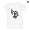 ASColour Ladies 'Bevel' V-Neck Tshirt Thumbnail