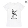 ASColour Ladies 'Bevel' V-Neck Tshirt Thumbnail