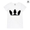 ASColour Ladies 'Bevel' V-Neck Tshirt Thumbnail