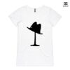 ASColour Ladies 'Bevel' V-Neck Tshirt Thumbnail