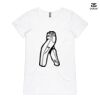 ASColour Ladies 'Bevel' V-Neck Tshirt Thumbnail