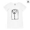 ASColour Ladies 'Bevel' V-Neck Tshirt Thumbnail